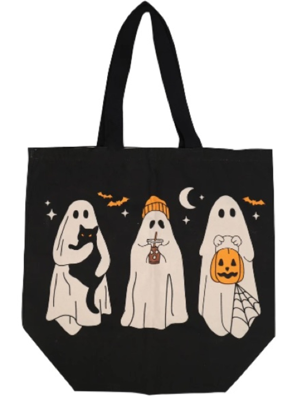 🎃👻 The XL Canvas Boo Crew Tote Bag 21x19 👜